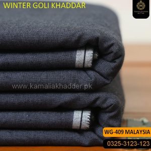 WG-409 Malaysia Saffron Goli Winter Khaddar 2023
