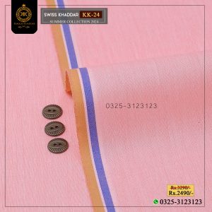 Bright, Strong and guaranteed colors, yes – Kamalia Khaddar Summer Collection 2024 has been launched. With Double TaanaBaana, we created this spider-web fabric to give you and your skin a comfortable and cool feeling.