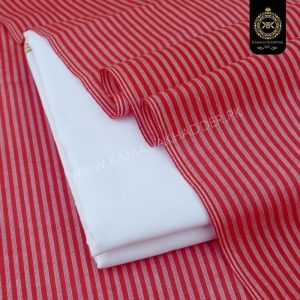 KK-606 Lining Khaddar Kurta With White Shalwar